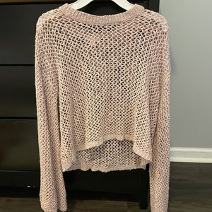 Sweater with holes